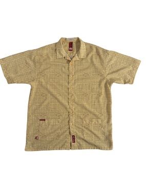 2000’s Ecko Unlimited Yellow Rhino Short-Sleeve Button-Up Shirt